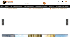 Desktop Screenshot of planetoutdoor.com
